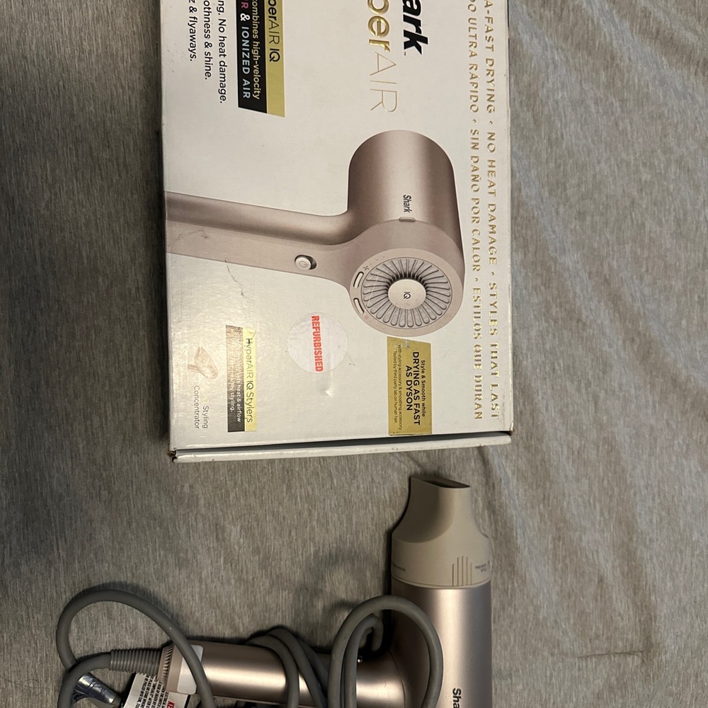 Shark HyperAIR Hair Dryer - Silver